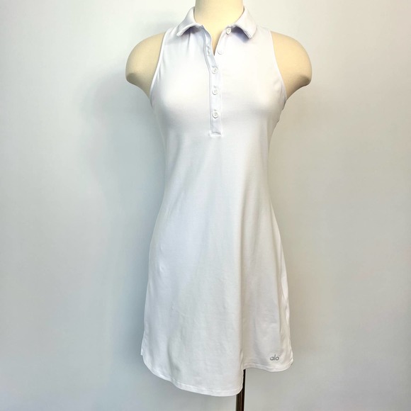 ALO Yoga Dresses Alo Charmed Tennis Dress In White Poshmark